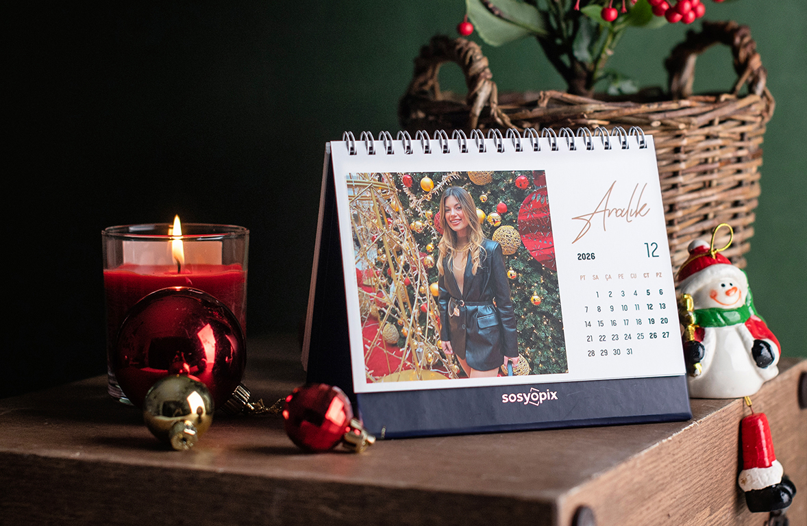 Sosyopix ile anılarınız yeni yılda takvime dönüşsün