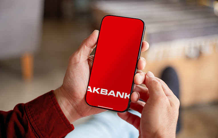 Akbank Mobil'e Giriş