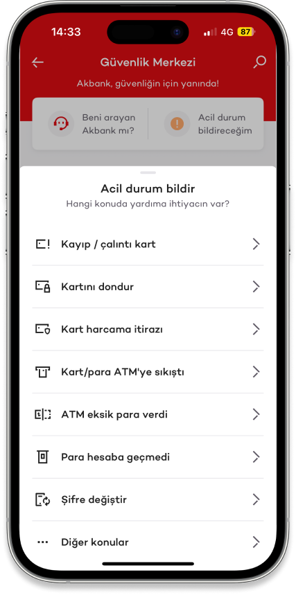 Acil Durum Bildireceğim