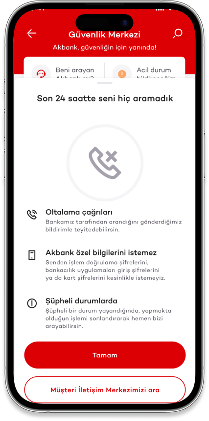 Beni Arayan Akbank Mı?