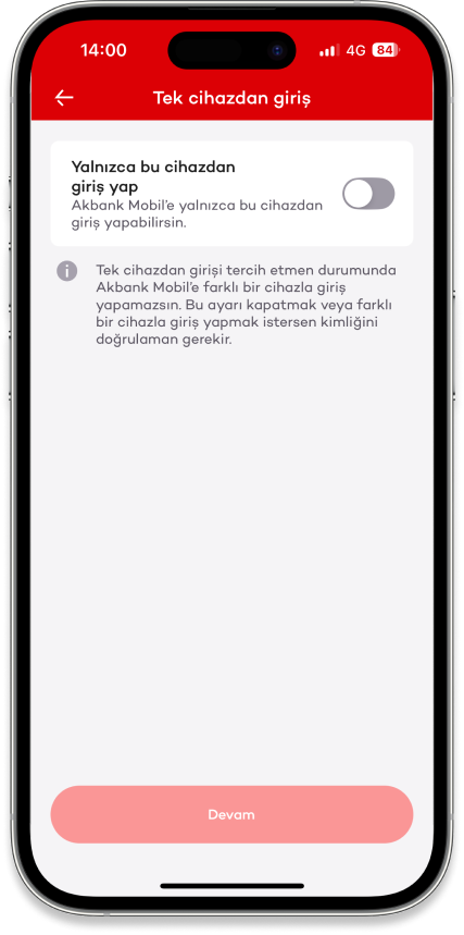 Tek Cihazdan Giriş