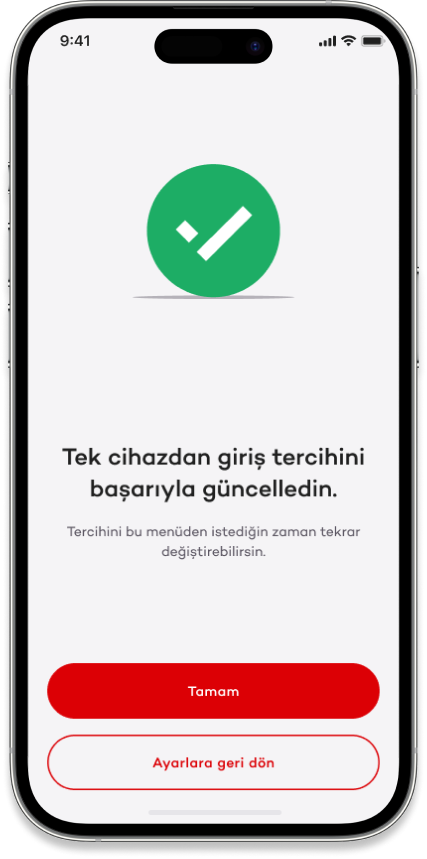 Tek Cihazdan Giriş