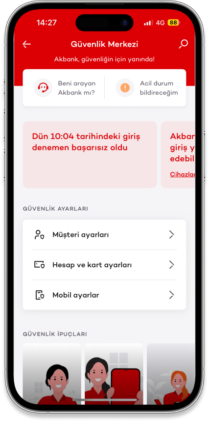 Güvenlik Ayarları