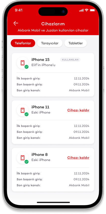 Cihazlarım
