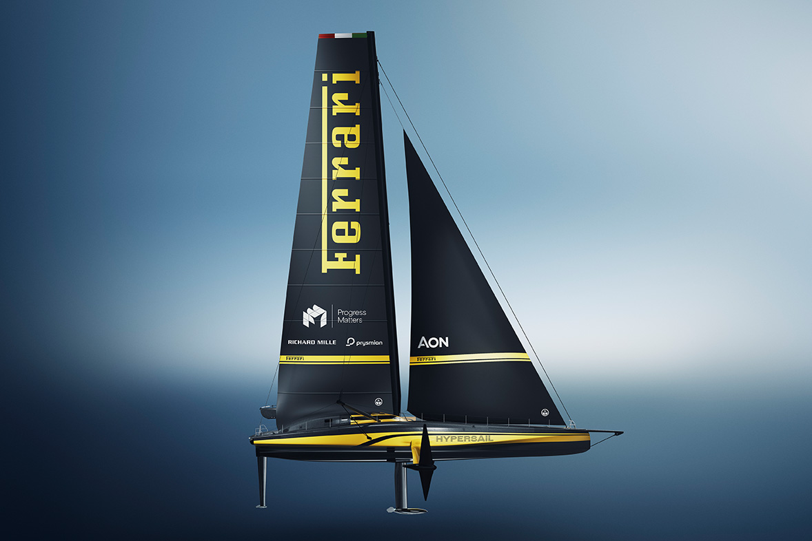 Denizlerde Ferrari Mühendisliği: Kendi Enerjisini Üreten Hypersail